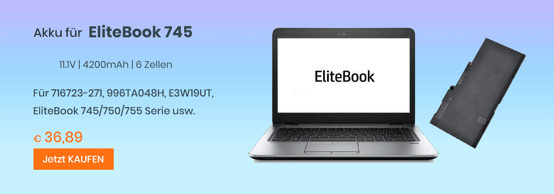 HP EliteBook 745 Akku