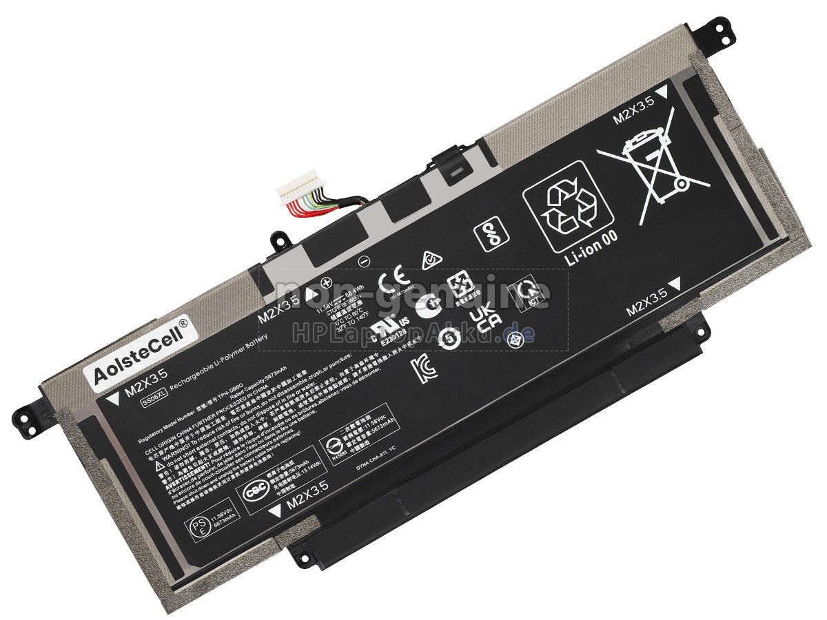 Ersatzakku für HP Elite DRAGONFLY G4(7L7U8ET)